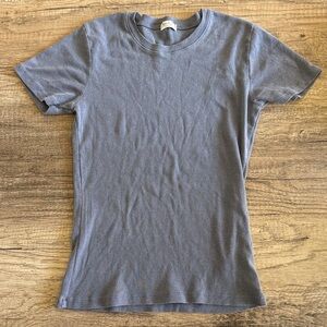 BRAND NEW Brandy Melville blue baby tee